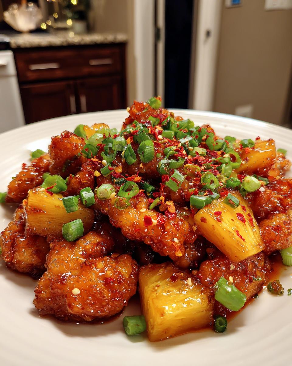 Brown Sugar Pineapple Chicken - detail 2