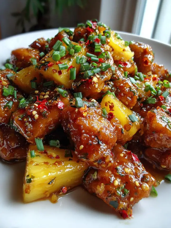 Brown Sugar Pineapple Chicken