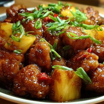 Brown Sugar Pineapple Chicken