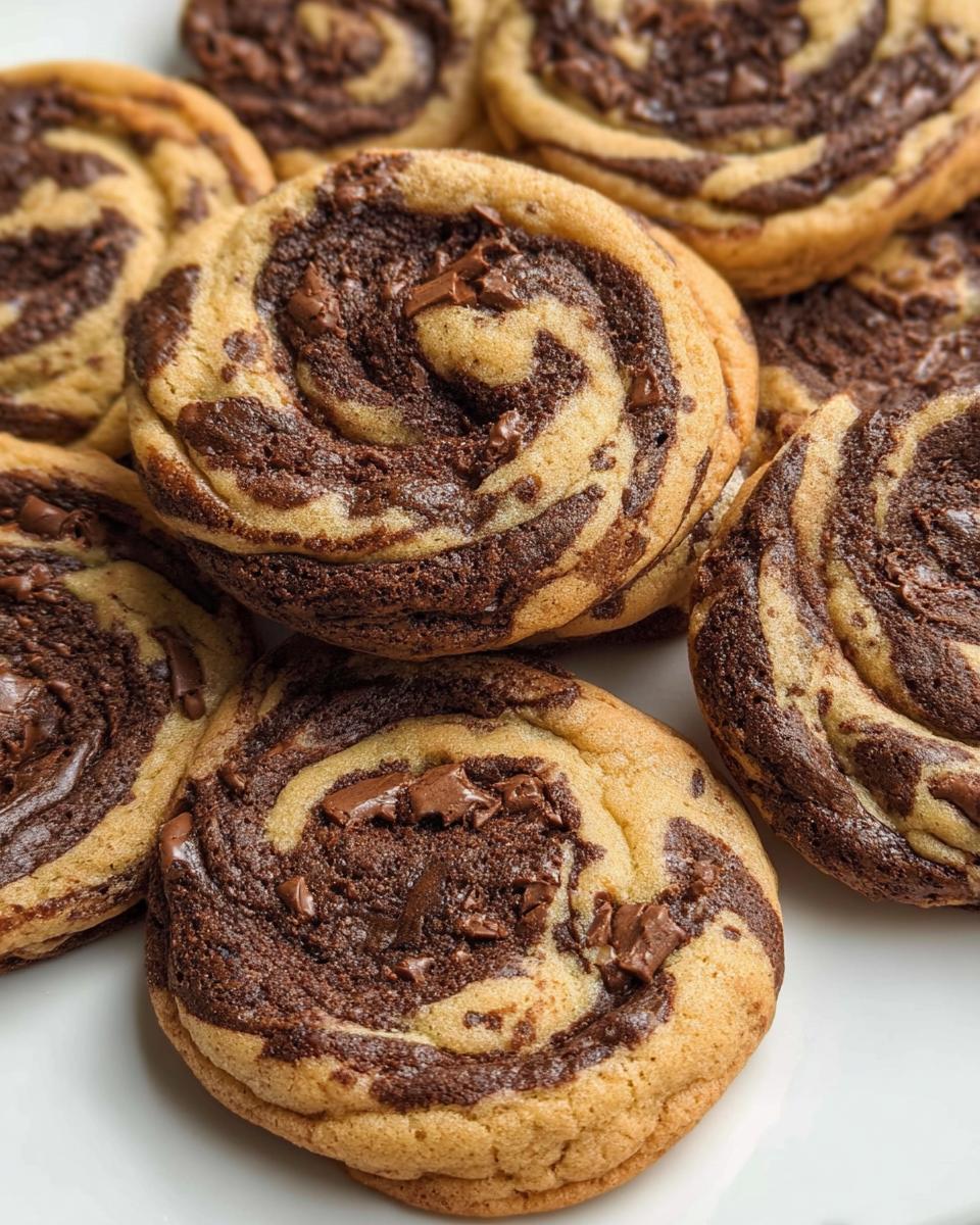 Brownie Cookie Swirls - detail 2