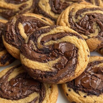Brownie Cookie Swirls