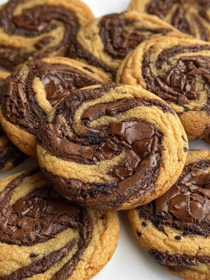 Brownie Cookie Swirls