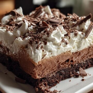 Brownie Refrigerator Cake