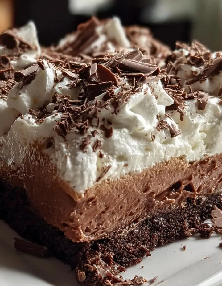 Brownie Refrigerator Cake