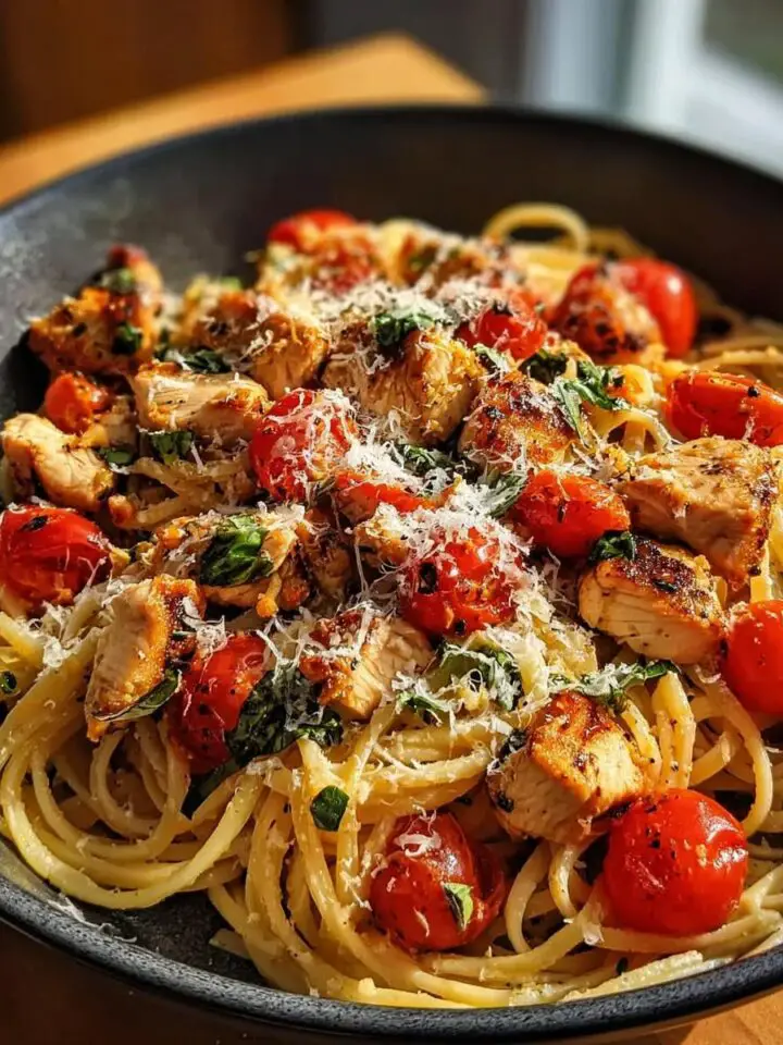Bruschetta Chicken Pasta