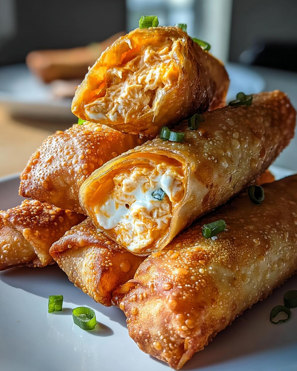 Buffalo Chicken Dip Egg Rolls - detail 1