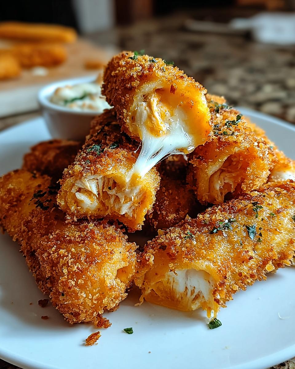 Buffalo Chicken Mozzarella Sticks - detail 1