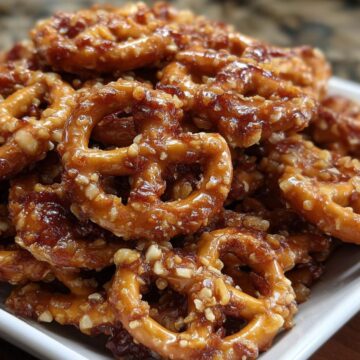 Butter Toffee Pretzels