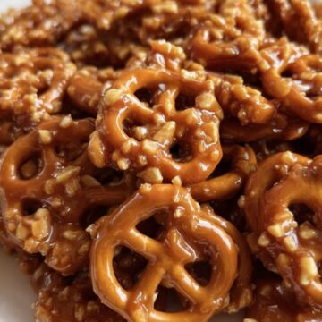 Butter Toffee Pretzels