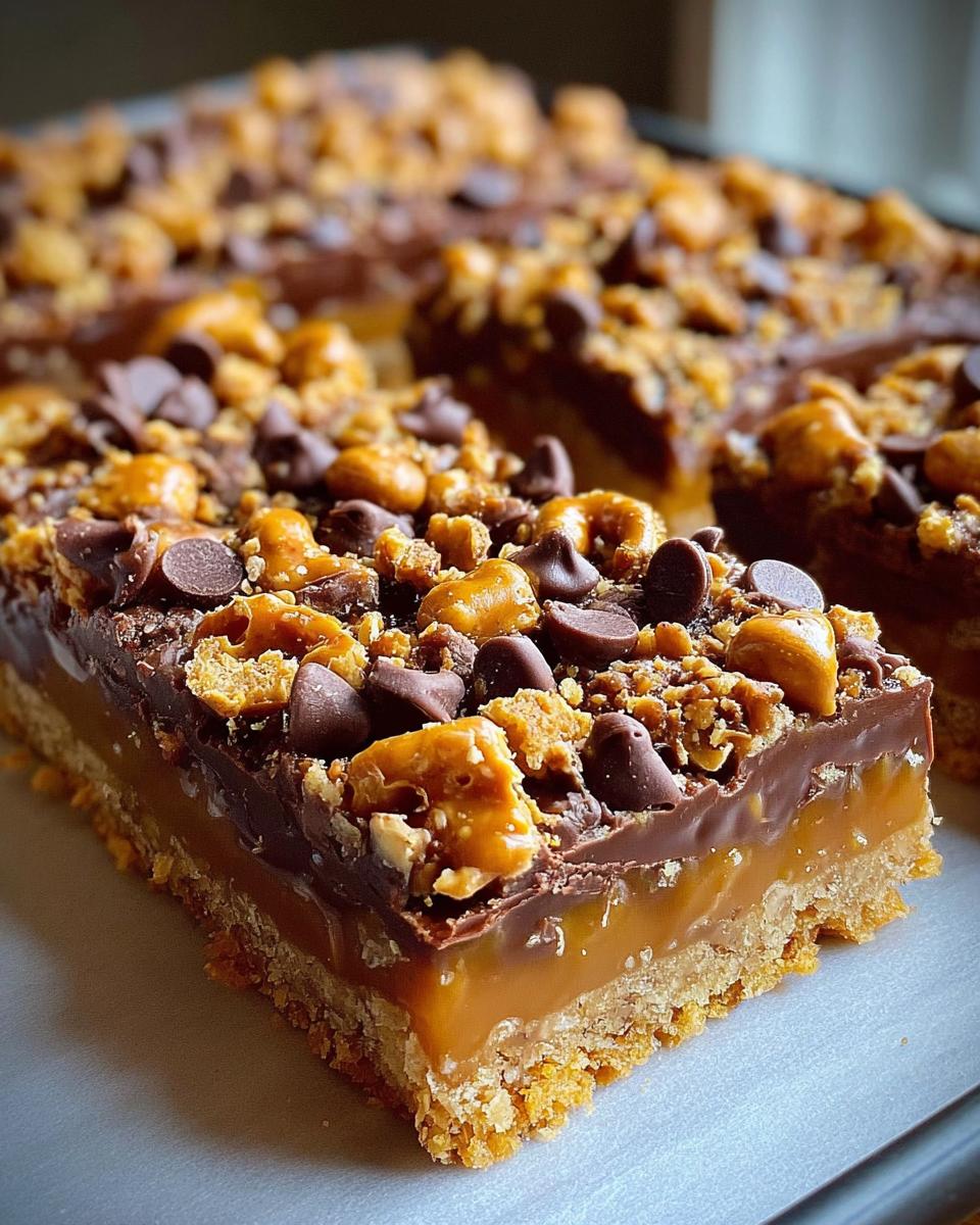 Butterfinger Caramel Crunch Bars - detail 1