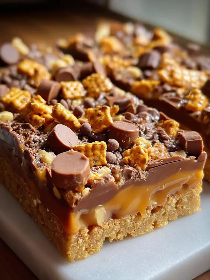 Butterfinger Caramel Crunch Bars