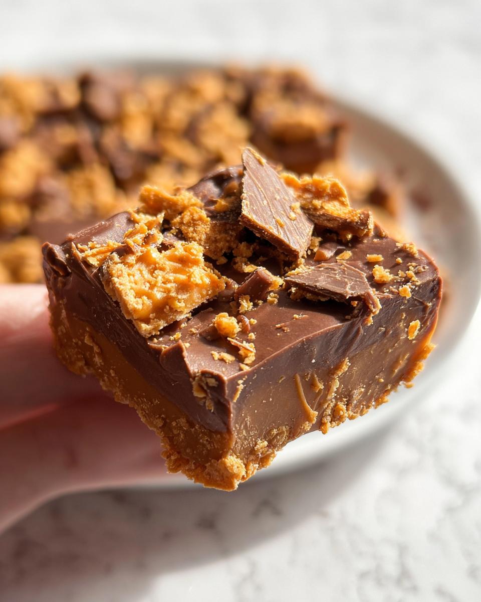 Butterfinger Fudge - detail 1