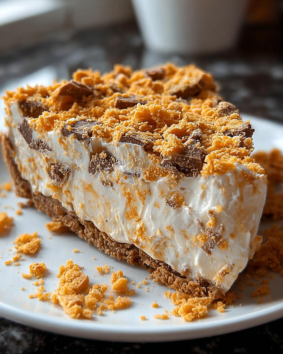 Butterfinger Pie - detail 1