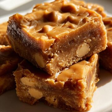 Butterscotch Brown Sugar Fudge Bars