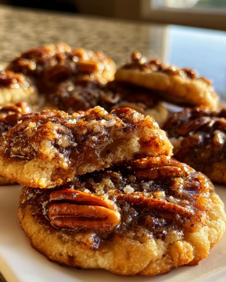 Buttery Pecan Pie Cookies - detail 1