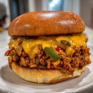 Cajun Chicken Sloppy Joes