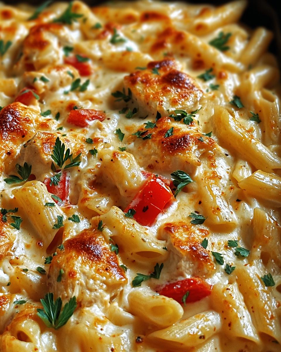 Cajun Cream Cheese Chicken Pasta Bake - detail 1