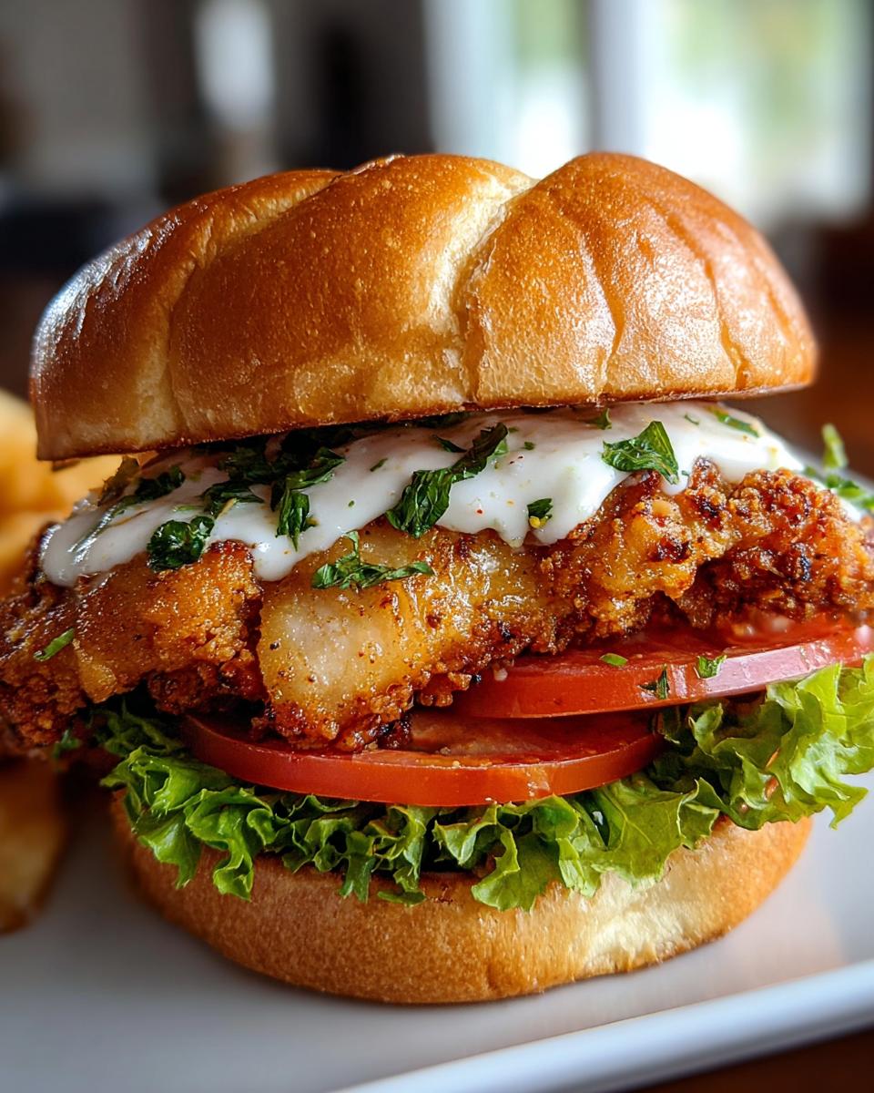 Cajun Crispy Chicken Sandwich - detail 1