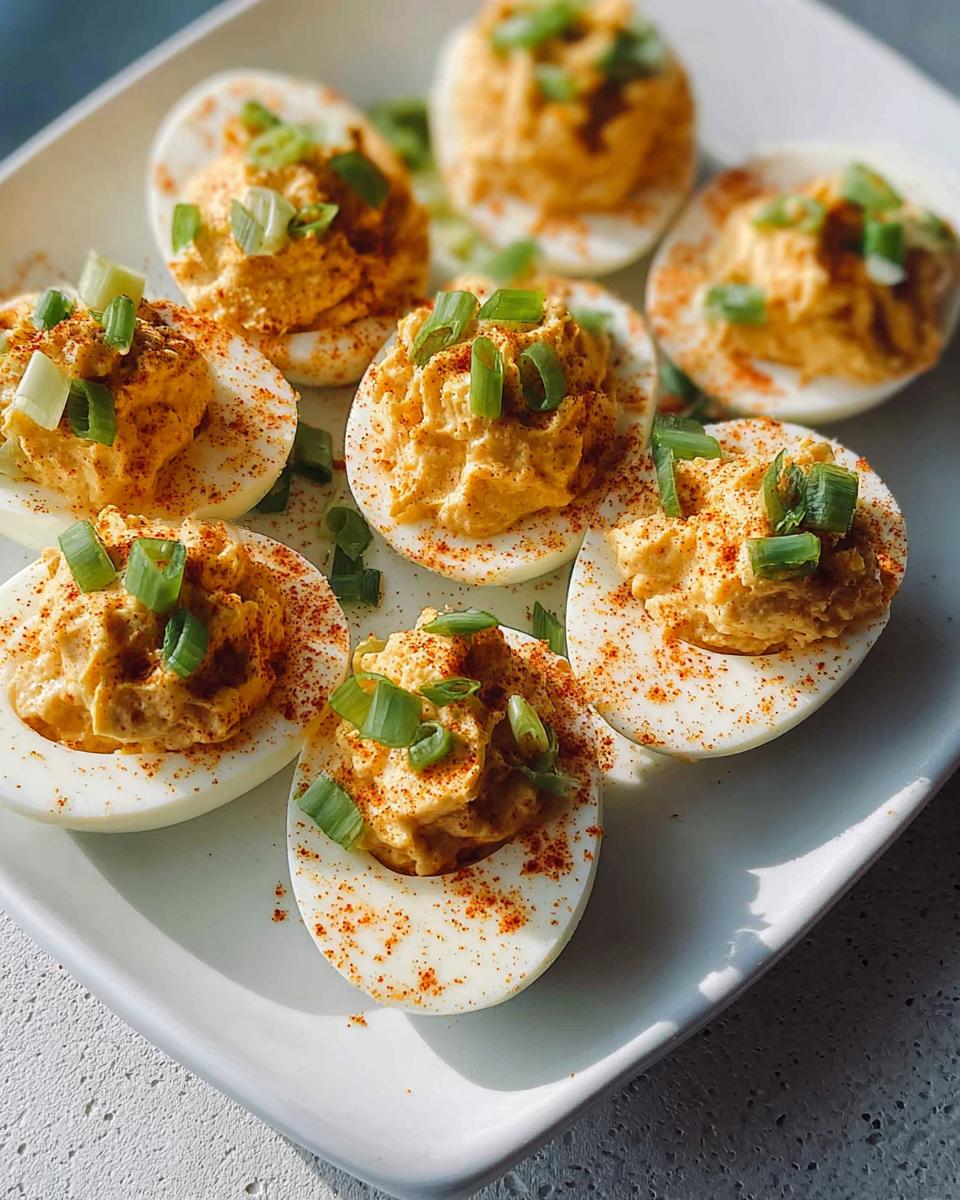 Cajun Deviled Eggs - detail 2