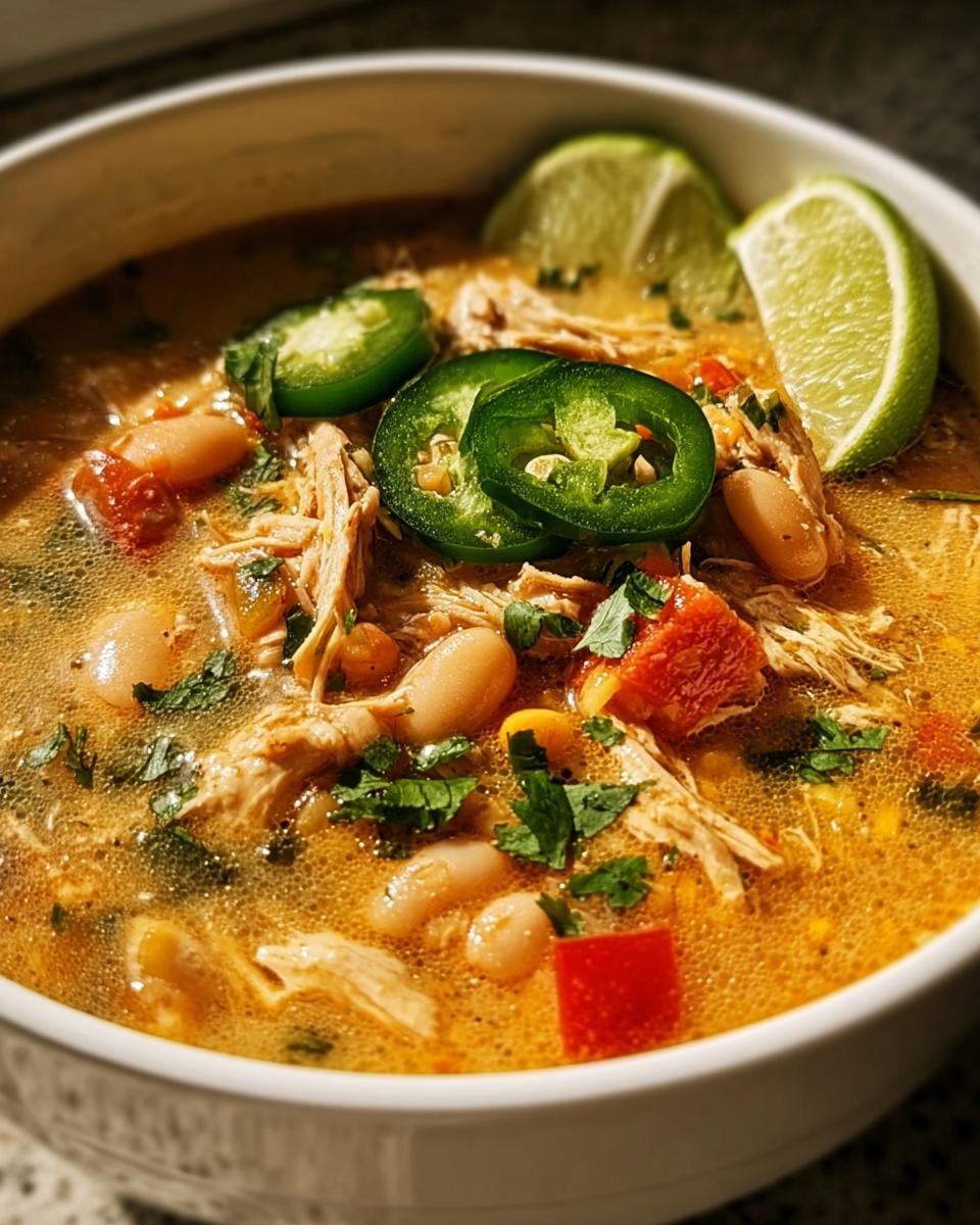 Cajun White Chicken Chili - detail 1
