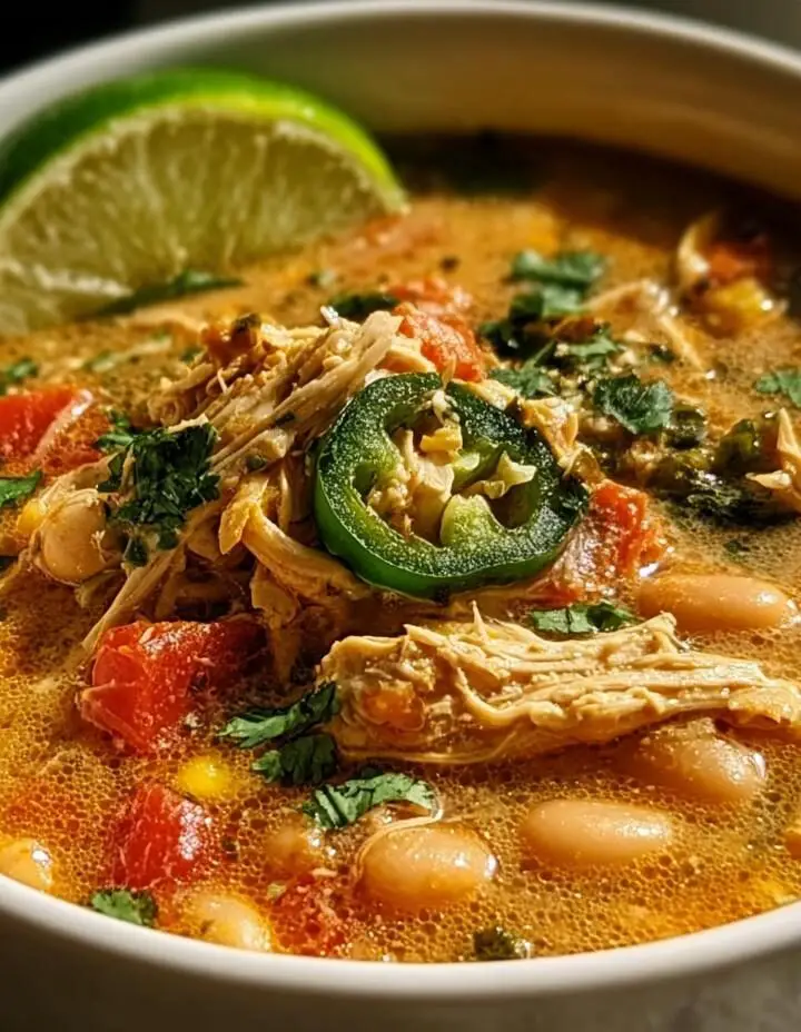 Cajun White Chicken Chili