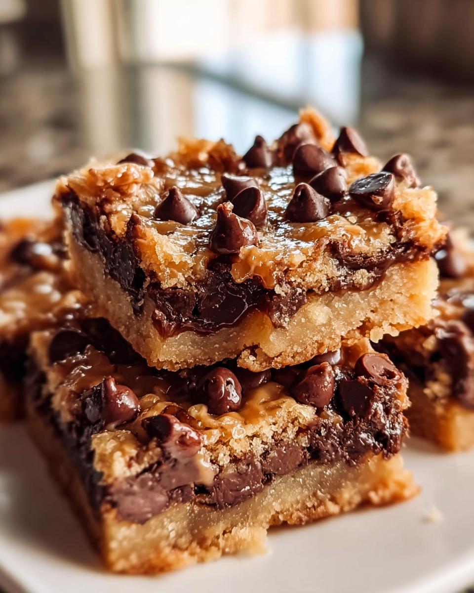 Cake Mix Toffee Bars - detail 1