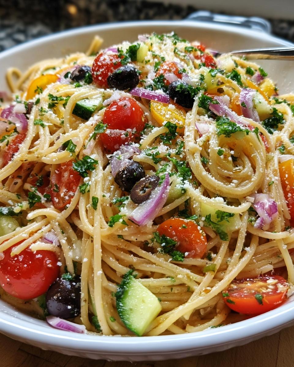 California Spaghetti Salad - detail 1