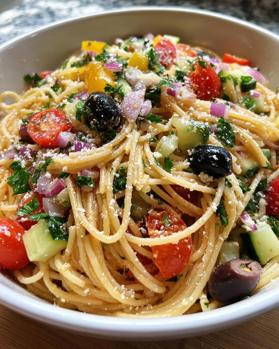 California Spaghetti Salad - detail 2