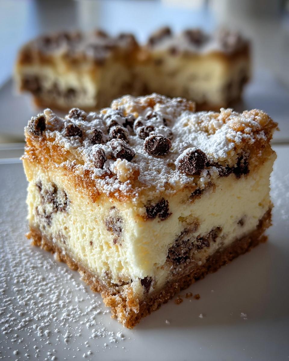 Cannoli Cheesecake Bars - detail 1