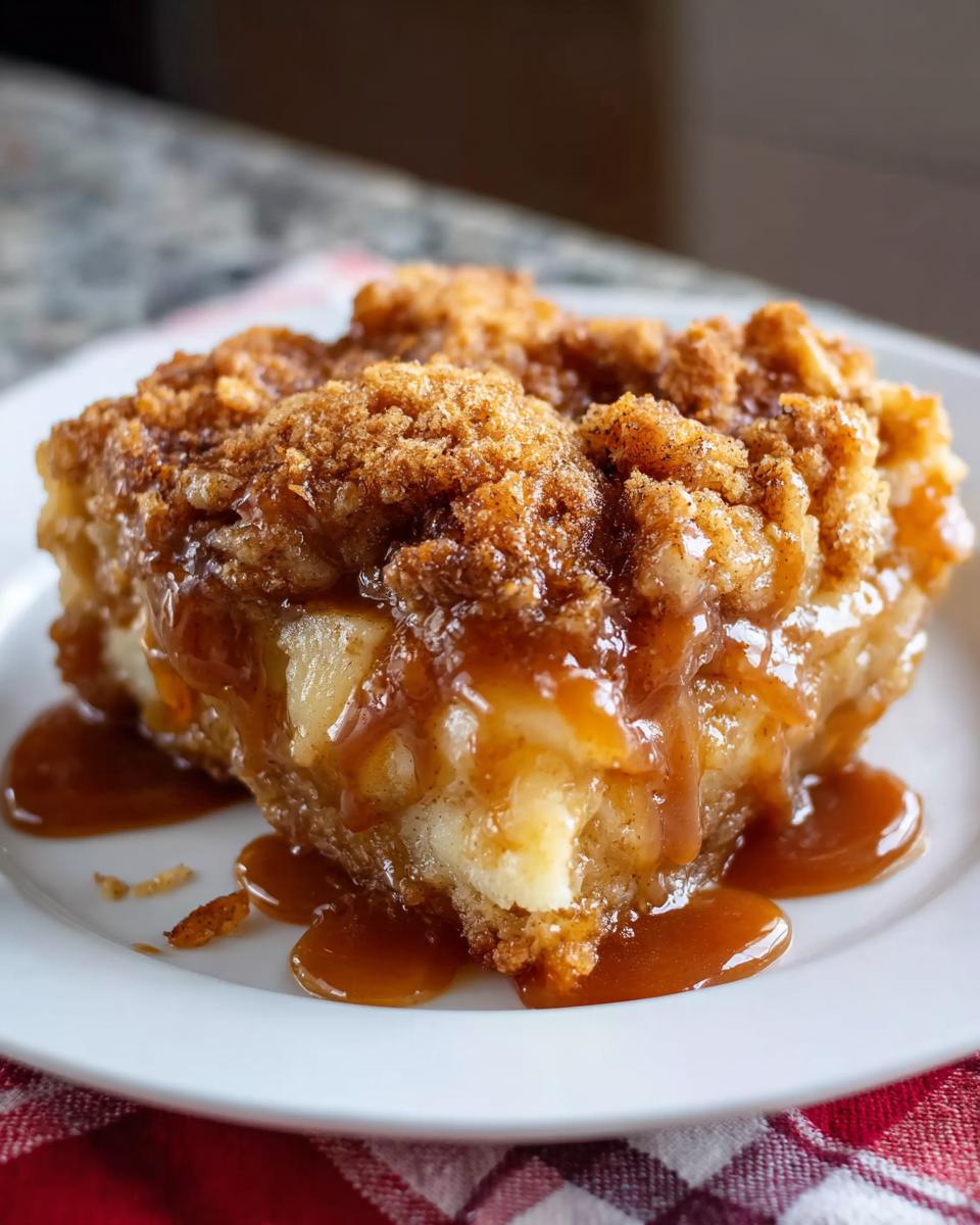 Caramel Apple Dump Cake - detail 1