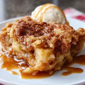 Caramel Apple Dump Cake