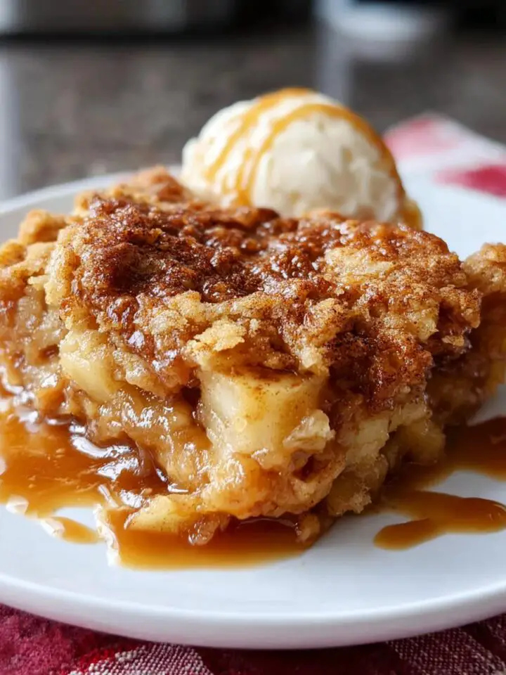 Caramel Apple Dump Cake