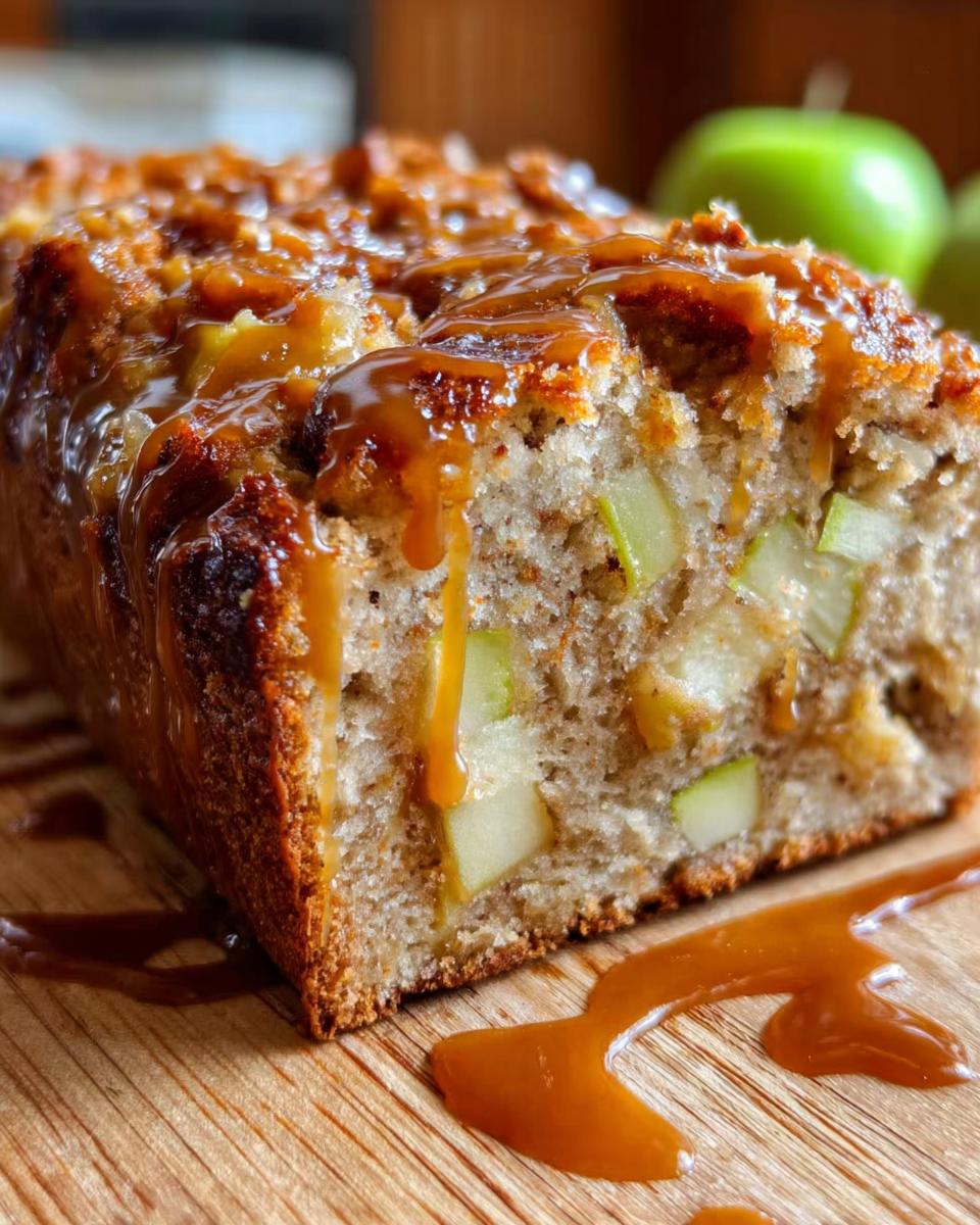 Caramel Apple Fritter Bread - detail 2