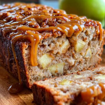 Caramel Apple Fritter Bread