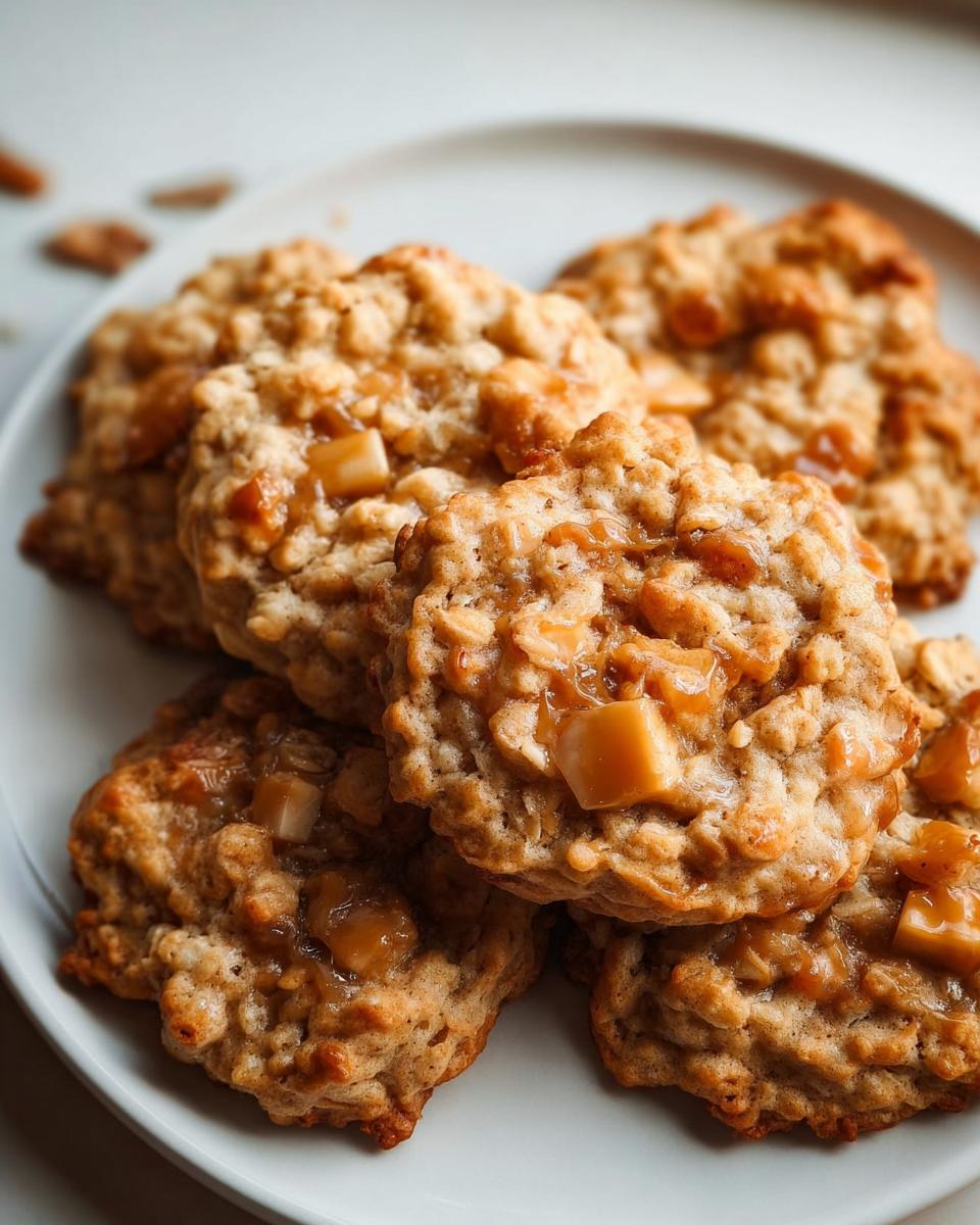 Caramel Apple Oatmeal Cookies - detail 1