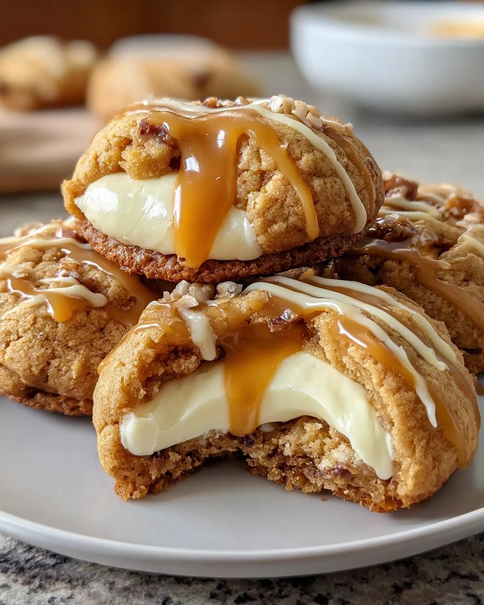 Caramel Cheesecake Cookies - detail 1