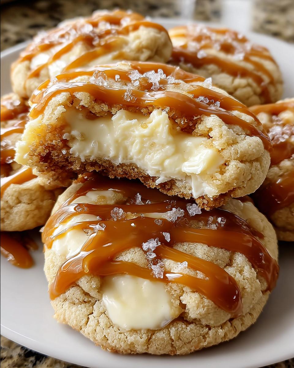 Caramel Cheesecake Cookies - detail 1