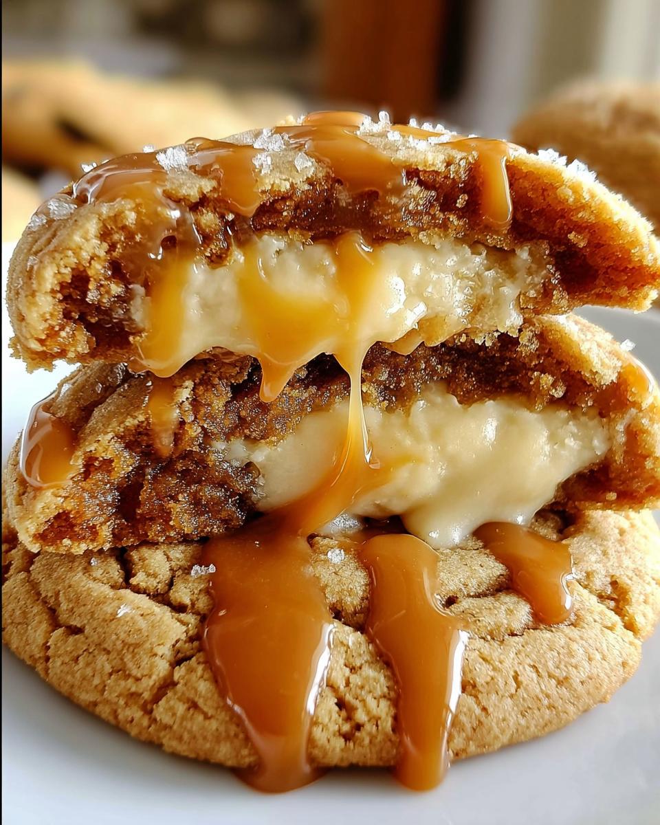 Caramel Cheesecake Cookies - detail 1
