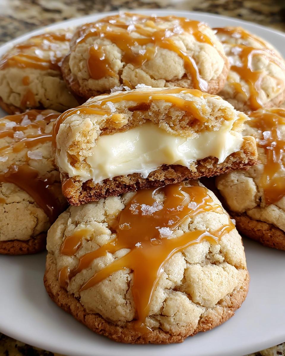 Caramel Cheesecake Cookies - detail 2