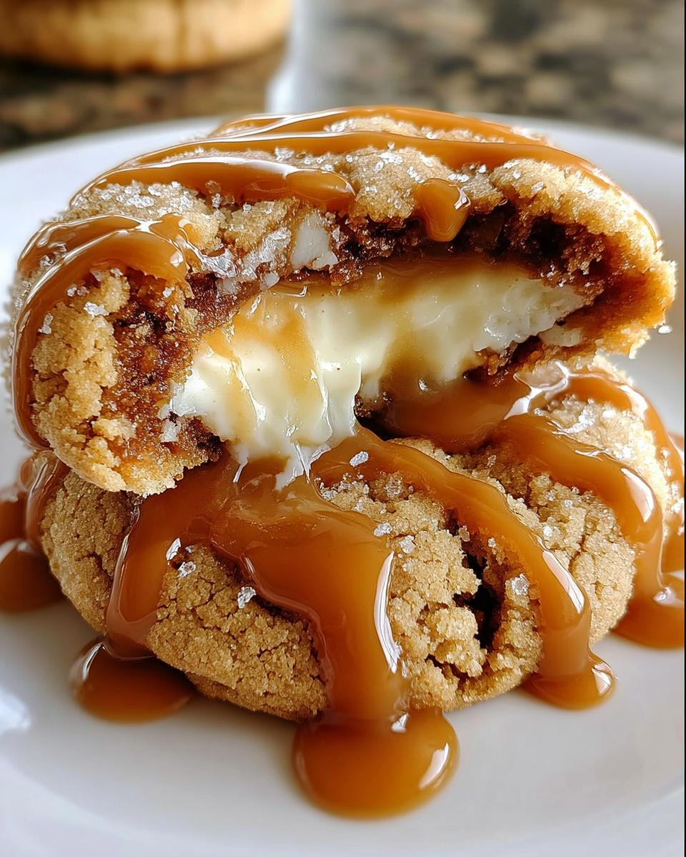 Caramel Cheesecake Cookies - detail 2