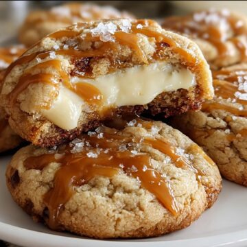 Caramel Cheesecake Cookies