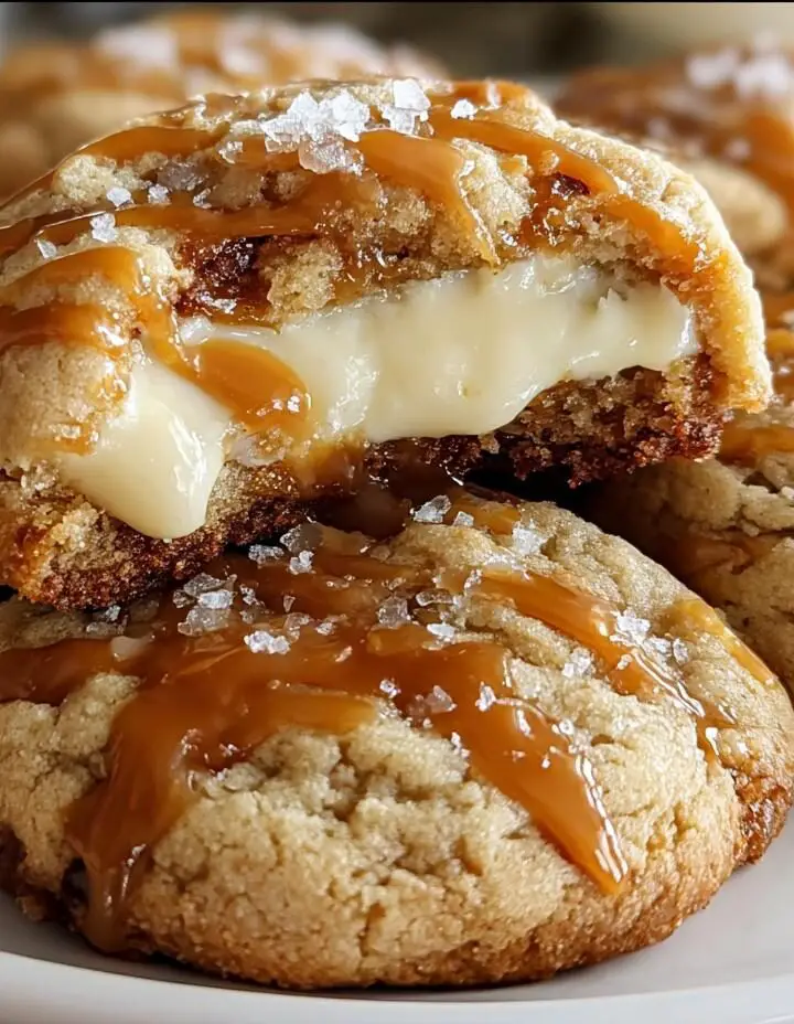 Caramel Cheesecake Cookies