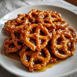 Caramel Pretzels
