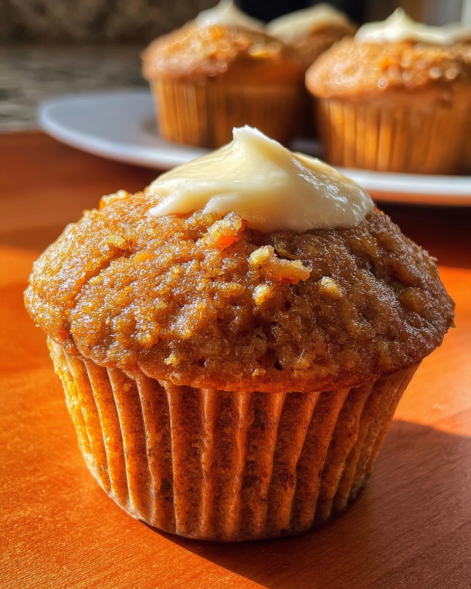 Carrot Cake Muffins - detail 1