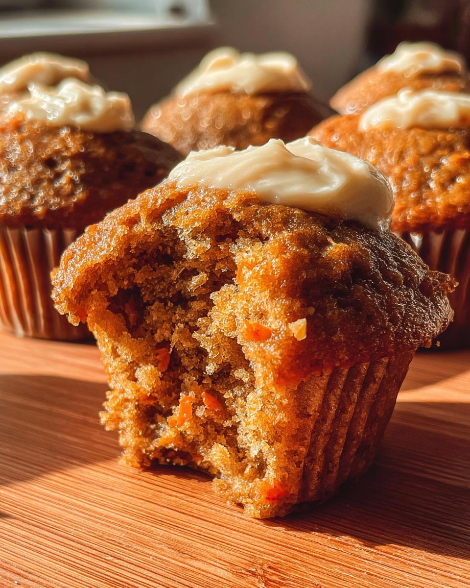 Carrot Cake Muffins - detail 2