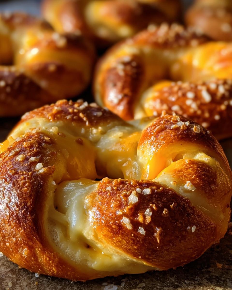 Cheese-Stuffed Pretzels - detail 1