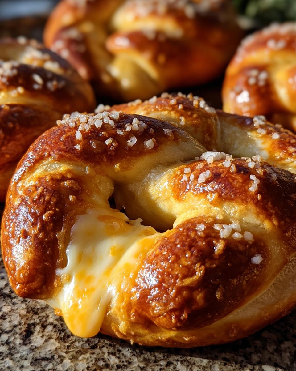 Cheese-Stuffed Pretzels - detail 2