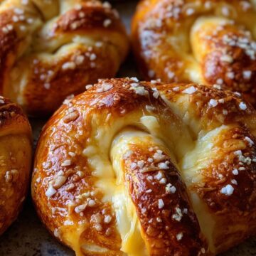 Cheese-Stuffed Pretzels