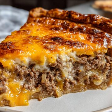 Cheeseburger Pie (Inspired by Pioneer Woman)