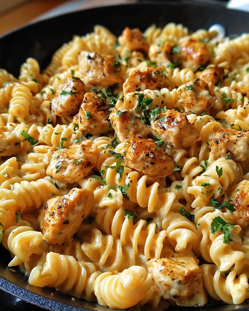 Cheesy Cajun Garlic Chicken Rotini Skillet - detail 1